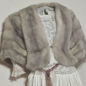 Vintage mink fur stole
